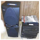 YAMAHA GX-5 MINI COMPONENT SYSTEM W/REMOTE