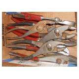 (7) ASSORTED PLIERS