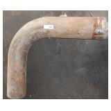 5 1/2" DIAMETER EXHAUST TUBING 90 DEGREE ELBOW