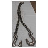 3/8" CHAIN W/2 LEGS & BELL