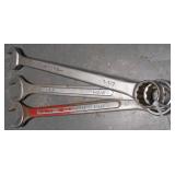 (1) 1 3/4", (1) 1 5/8", & (1) 1 1/2" COMBO WRENCHES