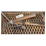 (2) FLINT TORCH STRIKERS, (1) CHIPPING HAMMER & (1) WIRE BRUSH