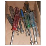 (11) ASSORTED & VARIOUS SIZES NUT DRIVERS