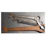 4 PC COMBO WRENCH SET 3/8", 1/2", 5/8" & 13/16"