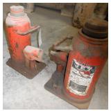 (2) BOTTLE JACKS