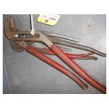 (3) ASSORTED CHANNEL LOCK PLIERS