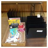 HOT GLUE GUN, GLUE STICKS AND LETTER HOLDERS