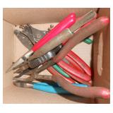 ASSORTED PLIERS (10) PCS