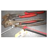 (3) ASSORTED CHANNEL LOCK PLIERS