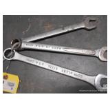 3 PC COMBO WRENCH SET 18MM, 21MM, 22MM