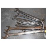9 PC COMBO WRENCHES 1/2" - 1"
