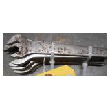 9 PC OPEN END SERVICE WRENCH SET 3/4"-1 5/8"