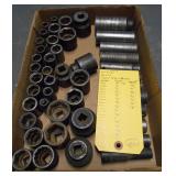 MISC 1/2" DRIVE IMPACT SOCKETS (33) PCS