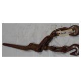 (1) 5/16"-3/8" (NEW) LEVER CHAIN BINDER 5400 LBS