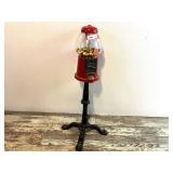 LR… Gumball machine, comes with metal stand, see pictures for details.