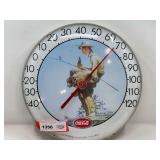 DEN… True Temp jumbo dial thermometer with a Norman Rockwell Coca-Cola advertisement, see pictures for details.