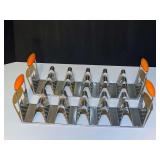 Hey IT… Stainless steel taco trays, set of two, see pictures for details.