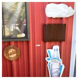 Vintage signage, four pieces, these pieces are washed out but includes a Buick authorize service sign, Miller light, #88 race car, and more. See pictures for details. ￼