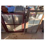 Vintage eight pane window sash, also comes with a four pane, this piece has already been mirrored, see pictures for details.