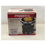 DEN… Presto Fry Daddy Plus, comes in original box, appears to be new in the box, see pictures for details.