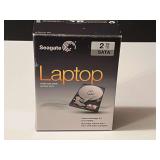 BR2…Seagate laptop hard disk drive, working condition unknown, comes in original box, see pictures for details.