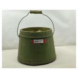 DEN… Vintage/antique firkin bucket, with content, no lid, see pictures for details.