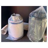 AC carbon filter parts, and 4” duct vent, see pictures for details.