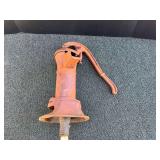 Cast metal well pump head, see pictures for details.