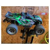 Radio car, with controller, mount, and stand, see pictures for details.