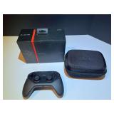 BR2… Astro gaming controller, comes with storage case and original box, working condition unknown, see pictures for details.