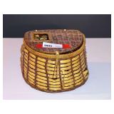 BR4… Woven fishing basket, see pictures for details.