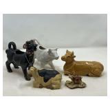 LR… Assorted cow decor, includes two creamers, five pieces total, see pictures for details.