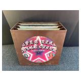 Album storage case with content, see pictures for details.