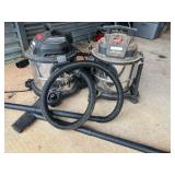 Craftsman wet dry vac, set of two, only one works, see pictures for details.