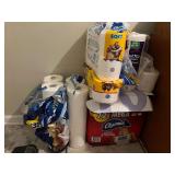 Laundry… Assortment of toilet paper, also comes with a mystery box, see pictures for details.