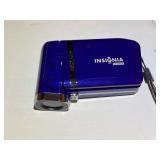 BR1…Insignia NS-DV720P HD Digital Camera Camcorder, comes with storage case, working condition unknown, see pictures for details.