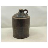 LR… Antique/vintage whiskey/moonshine jug, there is some chipping present, see pictures or details.