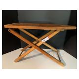 DEN…Vintage miniature wooden child’s ironing board toy, see pictures for details.