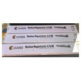 California Lightworks, Solar System UVB high power supplemental grow light, set of three, see pictures for details.