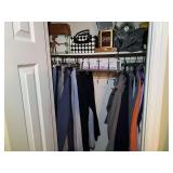 BR4… Closet lot marked 1603, includes all content of apparel and more. See pictures for details.