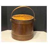 KIT… Vintage/antique firkin bucket, see pictures for details.