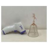 DEN… Decorative unicorn bell, also includes a digital thermometer, working condition unknown, see pictures for details.