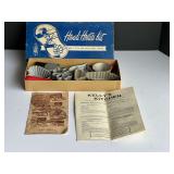 Vintage Handi Hostess Kit, Waf-L-Ette and Patty Shell Molds, comes in original box, see pictures for details.