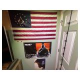 BR2…Replica of the American colonial flag inspired by the video game Assassin