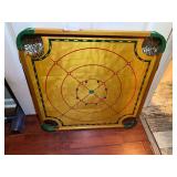 BR2…Double sided game board, believe to be a vintage Carom board, see pictures or details.