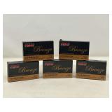 DEN… PMC 223 Remington 55 grain ammunition, five boxes, see pictures for details.