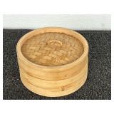 Small bamboo steamer, see pictures for details.