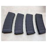 4- 30 RD P-MAG AR MAGAZINES - LOADED