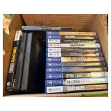 Assortment of PS4 and PS5 games, see pictures for details.