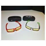 BR1…Gunnar gamers eyewear, two pieces, both come with protective cases, see pictures for details.